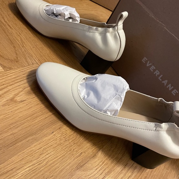 NWT NIB Everlane The Day Heel in Narrow Fit - Bone - Picture 10 of 10